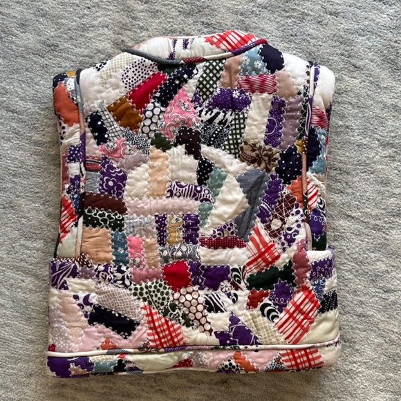 NWT SEA "Harlow" Women's Patchwork Fleece Lined Vest XXS - Picture 6 of 11